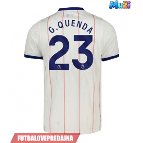 Lacne Muži Futbalové dres Chelsea Geovany Quenda #23 2026-27 Krátky Rukáv - Tretina